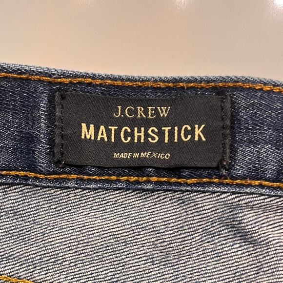 J Crew Women’s Matchstick Skinny Jeans Dark Wash Size 27 Short - Picture 6 of 10